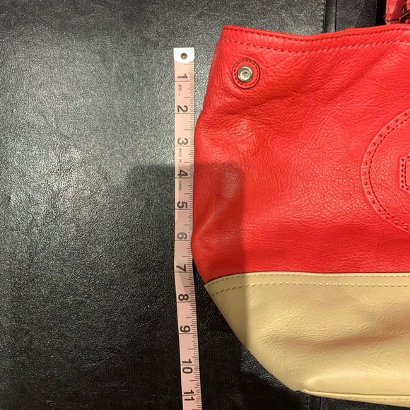 Special Anniversary Leather Coach Tote Bag - Picture 14 of 16